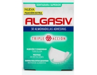 Algasiv Almohadillas Adhesivas Superior Prótesis Dentales 30 Unidades