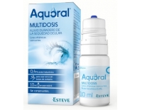 Aquoral Hidratación Ocular Con Ácido Hialurónico 10 ml Multidosis