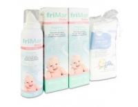 Frimar Higiene Nasal BABY Agua de Mar 100% Isotónica DUPLO 120 + 120 ml + Gasas