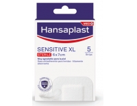 Hansaplast Apósito Sensitive XL 5 Unidades de 6 x 7 cm