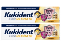 Kukident Pro Ultimate Barrera Anticomida Sin Sabor DUPLO 40 gr + 40 gr