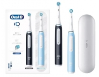 Oral B Cepillo Dental Eléctrico iO3 DUO DUPLO Negro y Azul + Funda de Viaje