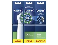 Oral B Cabezal Recambio CrossAction TRIPLO 6 Unidades