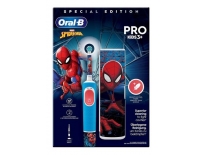 Oral B Cepillo Dental Eléctrico Pro Kids +3 Años Spiderman + Estuche de Viaje