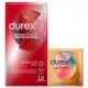 Durex Sensitivo Contacto Total Preservativo 12 Unidades + REGALO 3 Preservativos Real Feel