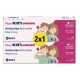 Kin FluorKin Junior Dentífrico DUPLO 2 x 1 Sabor Fresa 75 ml + 75 ml