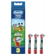 Oral B Cabezal Recambio Cepillo Dental Eléctrico Infantil 3 Unidades Mickey Mouse