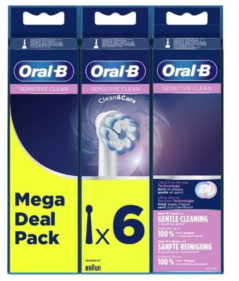 Comprar Pack de 9 cabezales de recambio Oral b - Braun Sensitive Clean ·  Hipercor