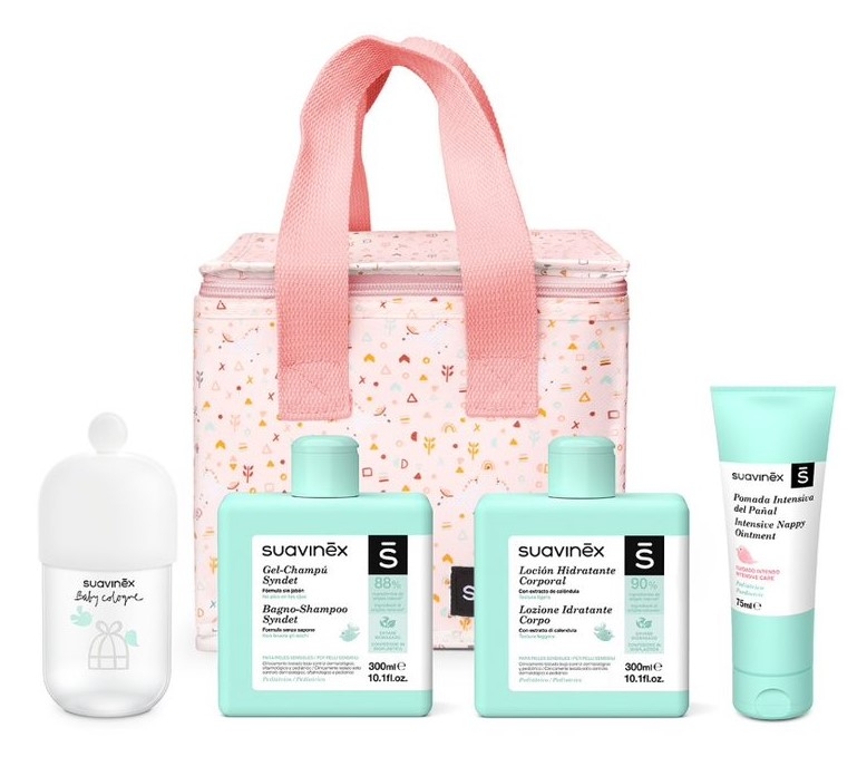 ▷ Chollo Pack cosmética Suavinex Gran Formato para bebé con 4